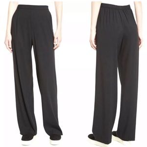 VINCE. Single Pleated Pant Black Large NWT $345